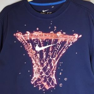 Nike dry fit men’s t shirt pin water net